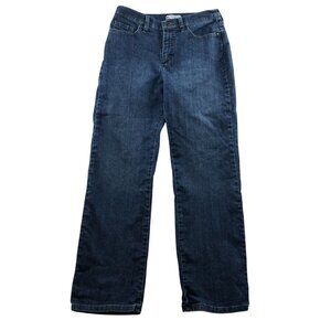 Lee Womens Jeans Size 10 Short Classic Fit Straight Blue Denim Casual High Rise